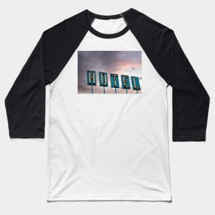 Vintage Sign at Sunrise Baseball T-Shirt